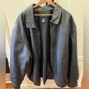 Harbor Bay Mens leather jacket